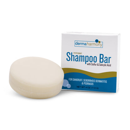 Sulfur & Salicylic Acid Dandruff Shampoo Bar - Peppermint