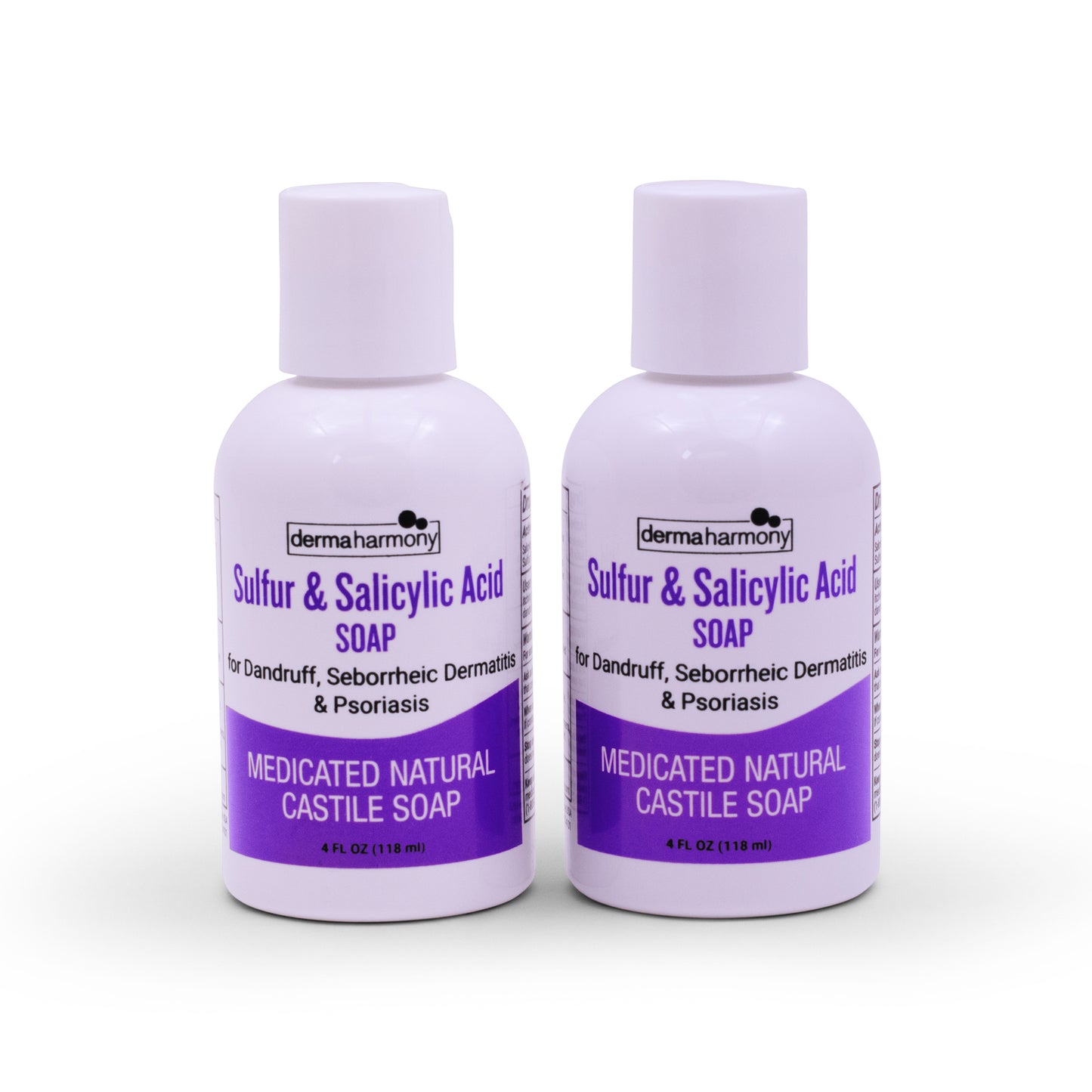 Sulfur & Salicylic Acid Castile Soap (Liquid)