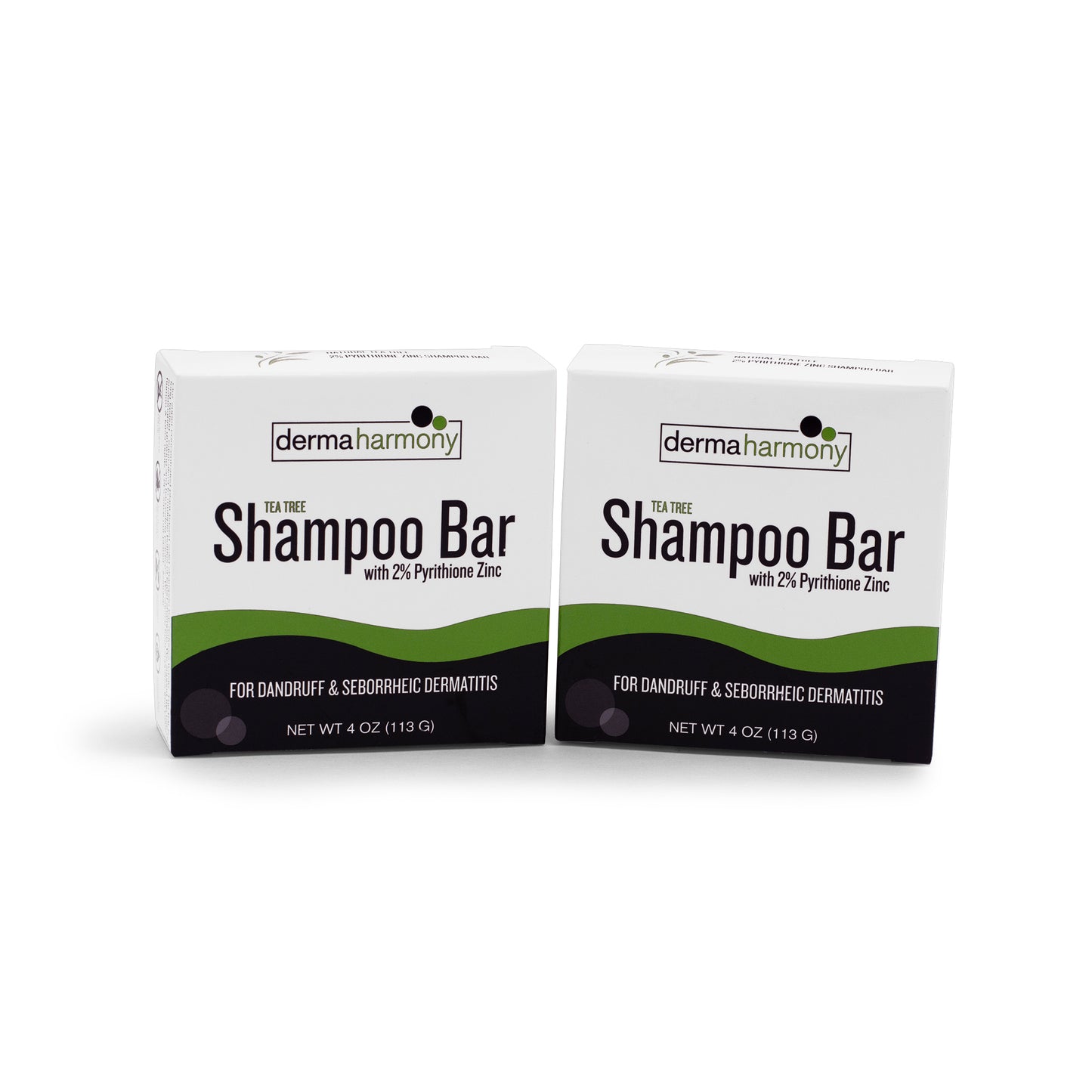 2% Pyrithione Zinc Dandruff & Seborrheic Dermatitis Shampoo Bar - Tea Tree