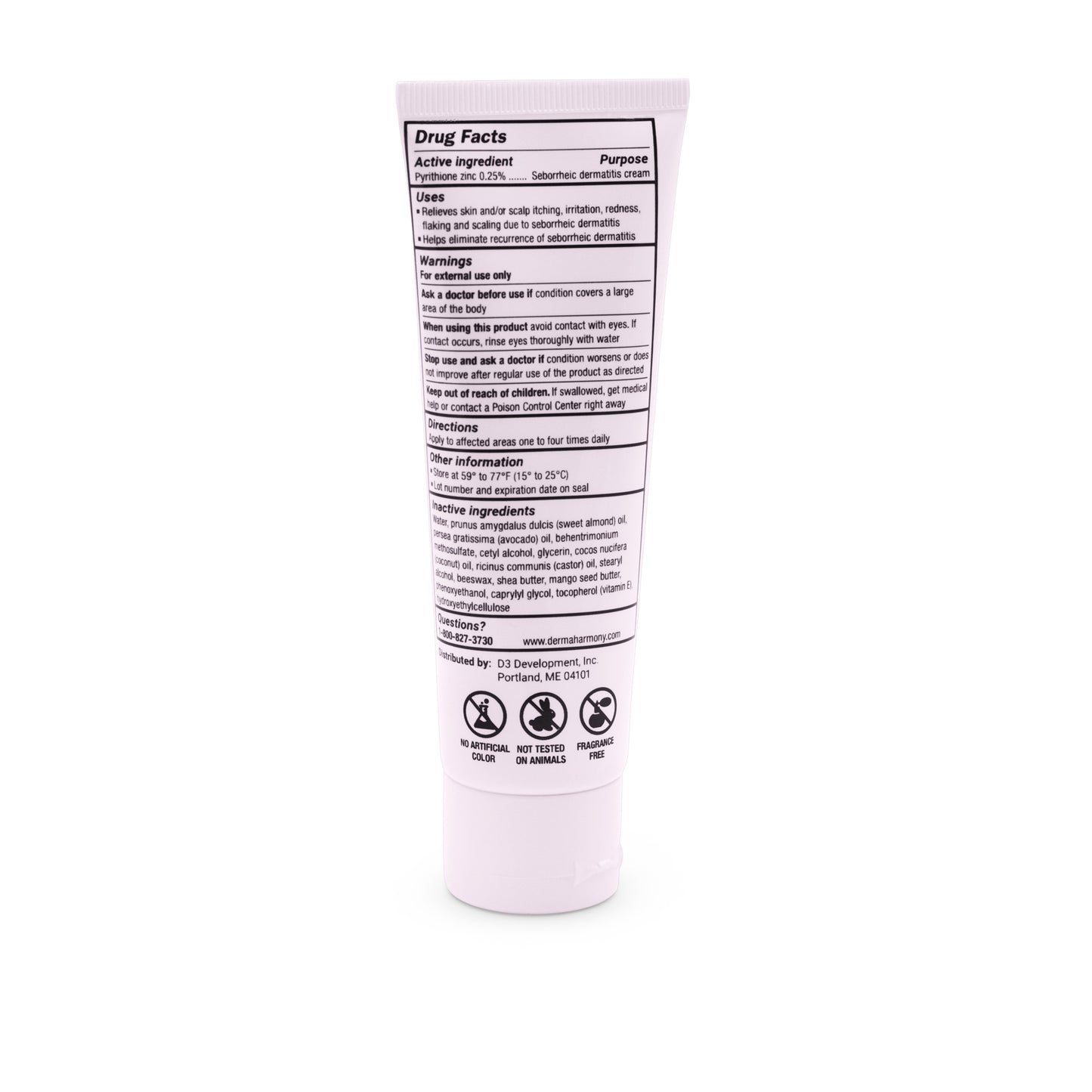 0.25% Pyrithione Zinc Seborrheic Dermatitis Cream