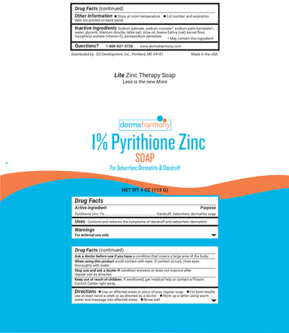 1% Zinc Pyrithione (ZNP BAR) Soap